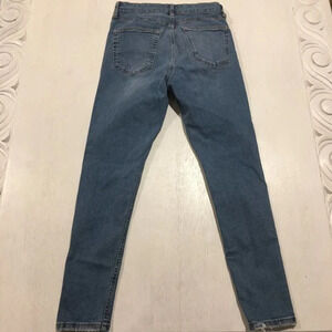 Topshop Moto 30x30 Skinny Light Wash Denim Jeans